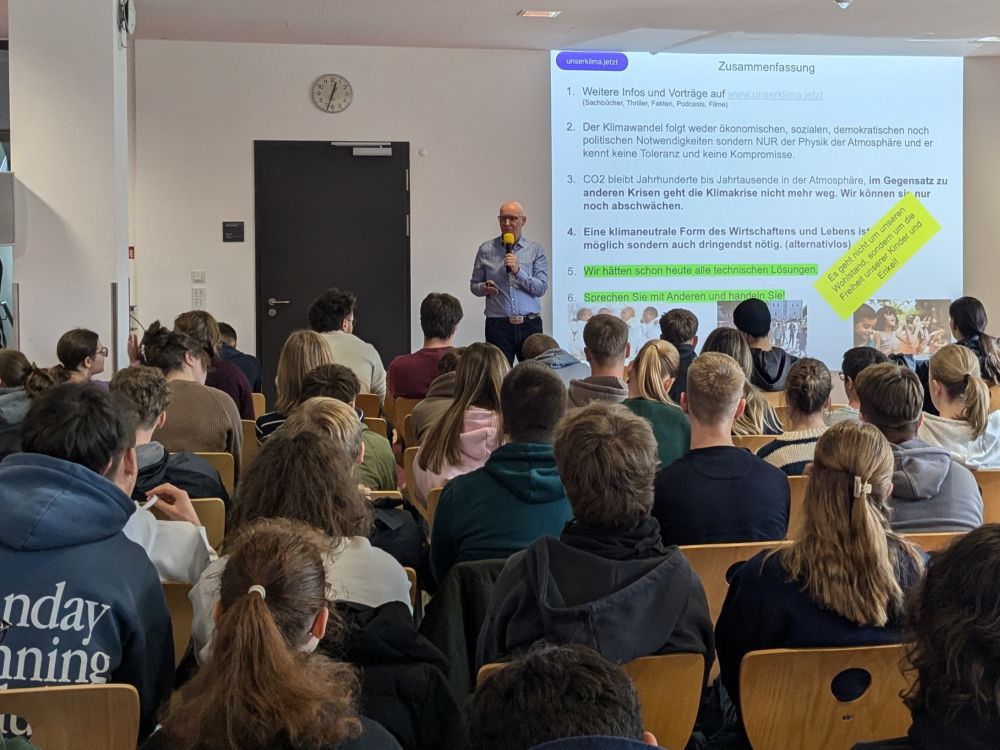 Vortrag: Klimawandel 2025