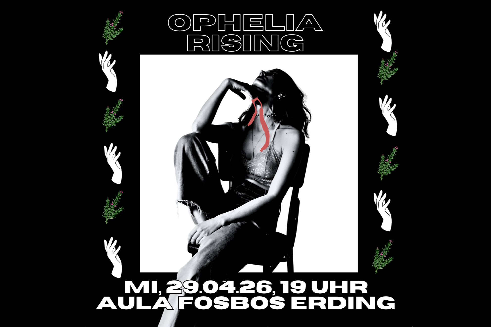 Plakat Theateraufführung, 24.04.2026, 19 Uhr